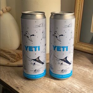 2 YETI SLIM CANS
